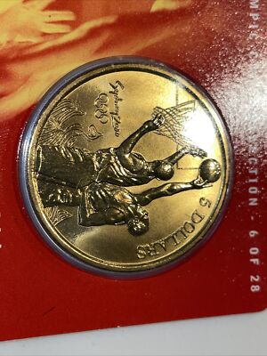 Sydney 2000 Olympic Coin Basketball 6 of 28 FC#67 | eBay