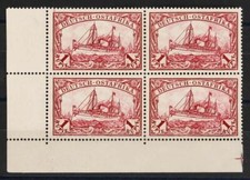 Deutsche Kolonien Ostafrika, 1901, 19, postfrisch, Viererblock