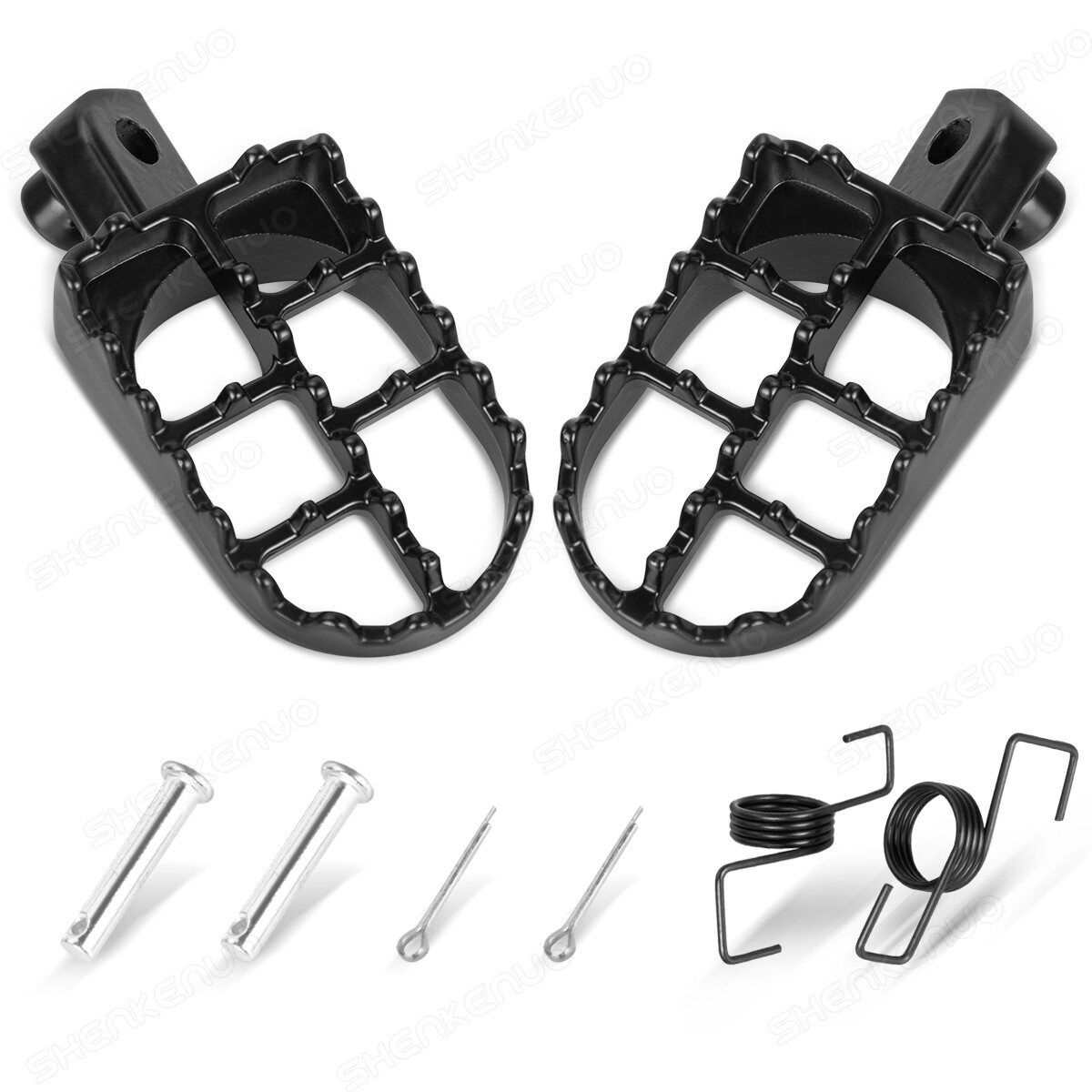 Pedals Pad Foot Pegs Footrest For Yamaha PW50 PW80 Honda XR/CRF 50