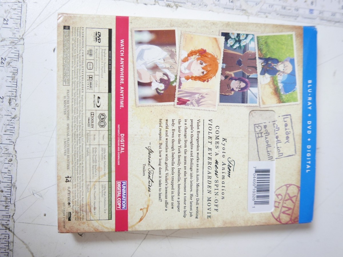 Violet Evergarden I: Eternity And The Auto Memory Doll [Blu-ray