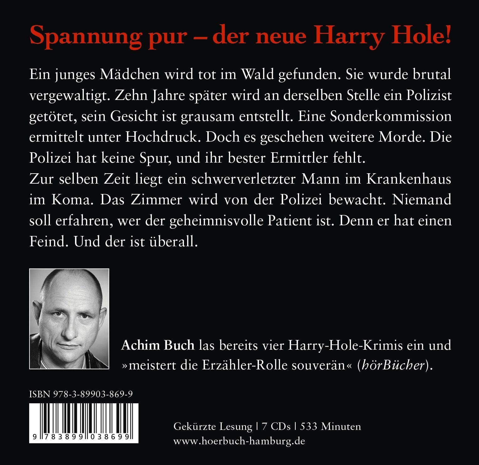 Thumbnail - Jo Nesbø / Koma (ein Harry-hole-krimi 10), 7 Audio-cd / 9783899038699