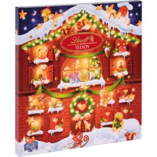 Lindt Adventskalender kleiner Teddy versĂŒĂen die Wartezeit 128g