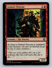 Magic the Gathering - MTG - AFR - Armory Veteran - Foil - Common