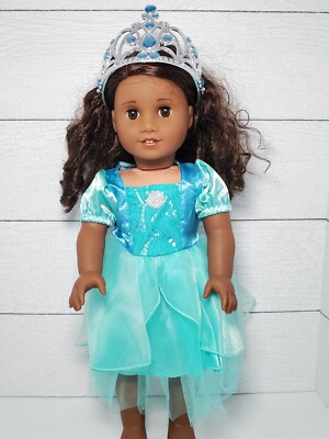 Princess & Fairy, Disney Inspired Tiana -The Princess & The Frog, 18" Doll Gown | eBay Princess & Fairy, Disney Inspired Tiana -The Princess & The Frog, 18" Doll Gown | eBay