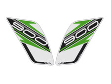 Adesivo pinza pastiglie serbatoio laterale Kawasaki Z900 2017 - 2022 bianco e verde