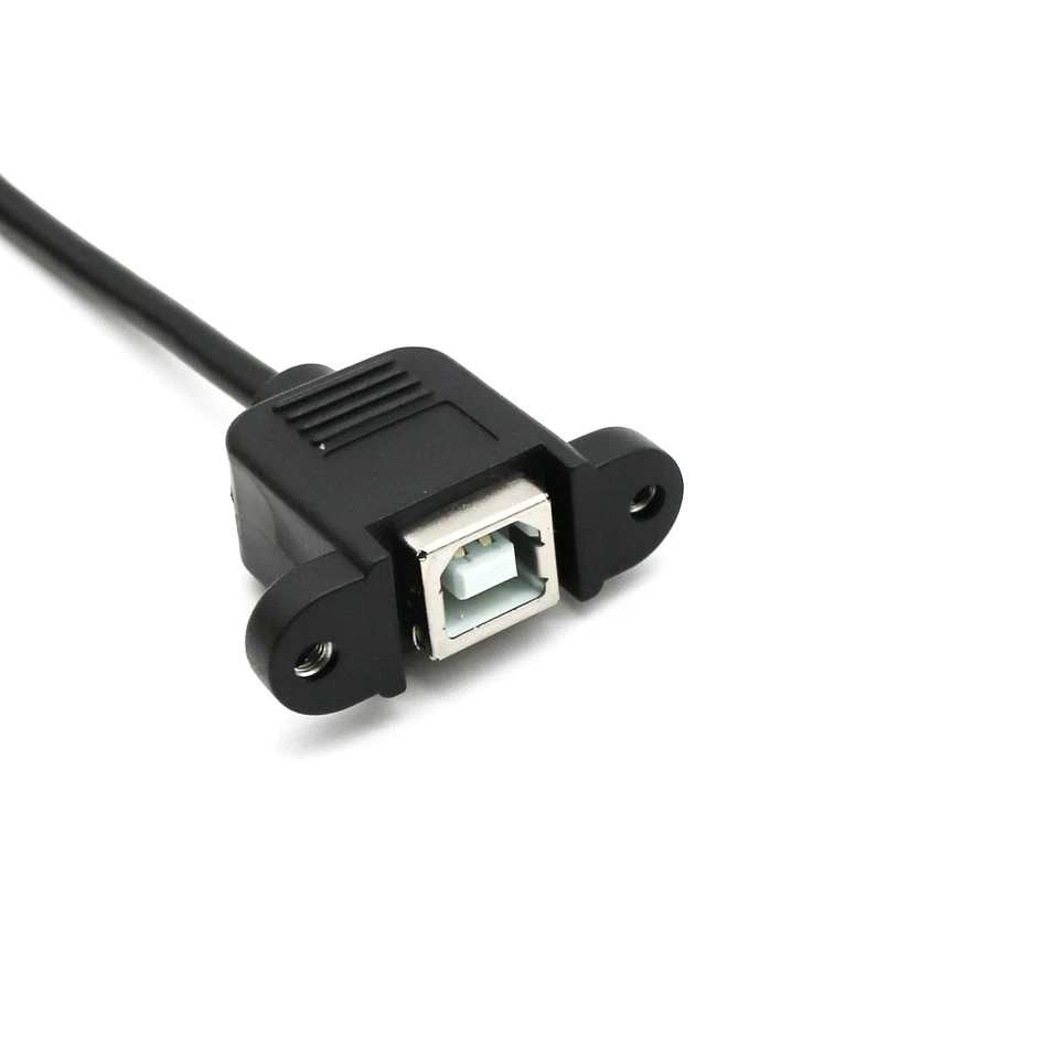 10x 3FT USB 2.0 B Male To B Female Socket Panel Mount Printer Extension Cable - Image 4 of 4