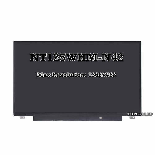 12.5" Dell Latitude 12 7280 5280 7290 5290 Écran Panneau LED LCD HD 02HY74 - 第 1/4 張圖片