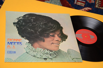 DIONNE WARWICK LP MEETS B.J. 1°ST ORIG ITALY 1971 NM LAMINATED COVER TOP