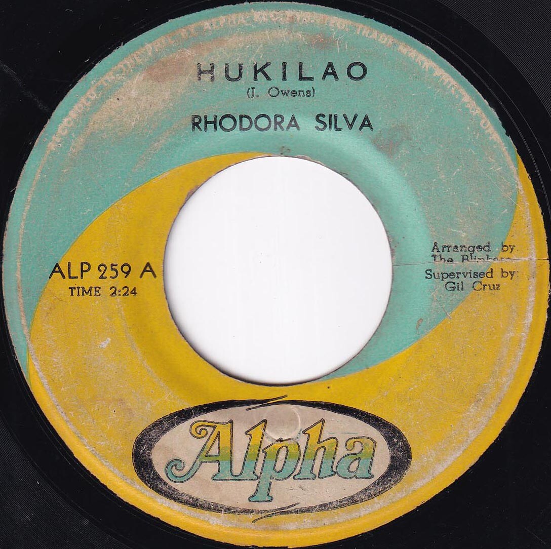 Philippines RHODORA SILVA Hukilao / One Paddle Two Paddle OPM