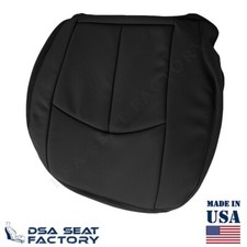 Mercedes-Benz E-Klasse 2003-2009 Beifahrersitzbezug unten (W211) - LEDER SCHWARZ