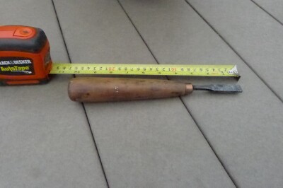 BUCK BROTHER CAST STEEL CHISEL, 1/2'', CENTER EDGE