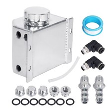 0.26 Gallon 1l Fuel Tank With Cap And Level Sender Polished Aluminum Silver 0.26 Gallon 1l Fuel Tank With Cap And Level Sender Polished Aluminum Silver