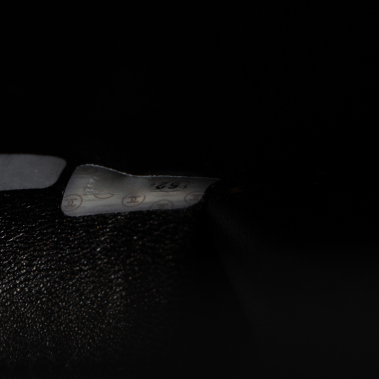 Chanel Quilted Lambskin Vintage CC Briefcase Large Black with Gold