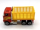 Vintage Hot Wheels 1981 Ford Stake Bed Truck Red Rapid Delivery Blackwall