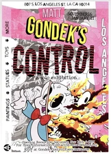 Matt Gondek Control Exhibition Flyer - Showcard Handbill (2019) Art Show