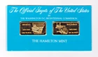 Official Ingots of the USA - ARKANSAS & MICHIGAN - 2 OZ 24KT AU on .999 AG