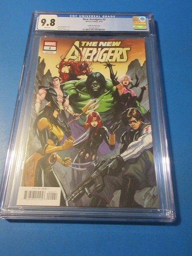 New Avengers #2 Caselli variant CGC 9.8 NM/M Gorgeous Gem Wow