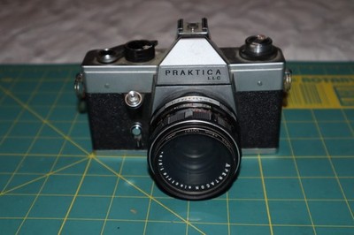 Vintage Praktica LLC 35mm SLR Camera w/ 50mm f/1.8 lens by Pentacon Electric
