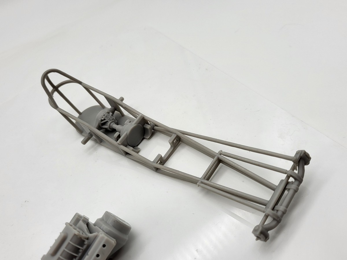 1950's Hot Rod Body Shell Old School Dragster 1/25 Scale Mode Kit