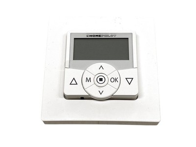 Kabellose Steueruhr HOMEPILOT 10501002 premium lite / weiß B-WARE