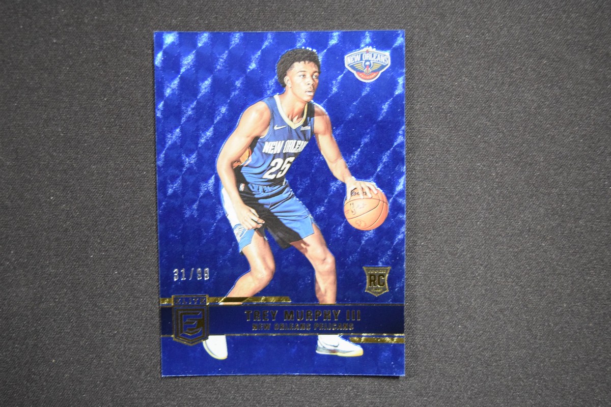 Trey Murphy III 2021-22 Panini Donruss Elite Blue /99 Rookie Parallel #232