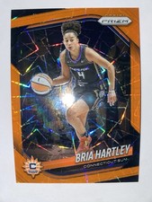 2025 Panini Prizm WNBA Orange Velocity Prizm #86 Bria Hartley