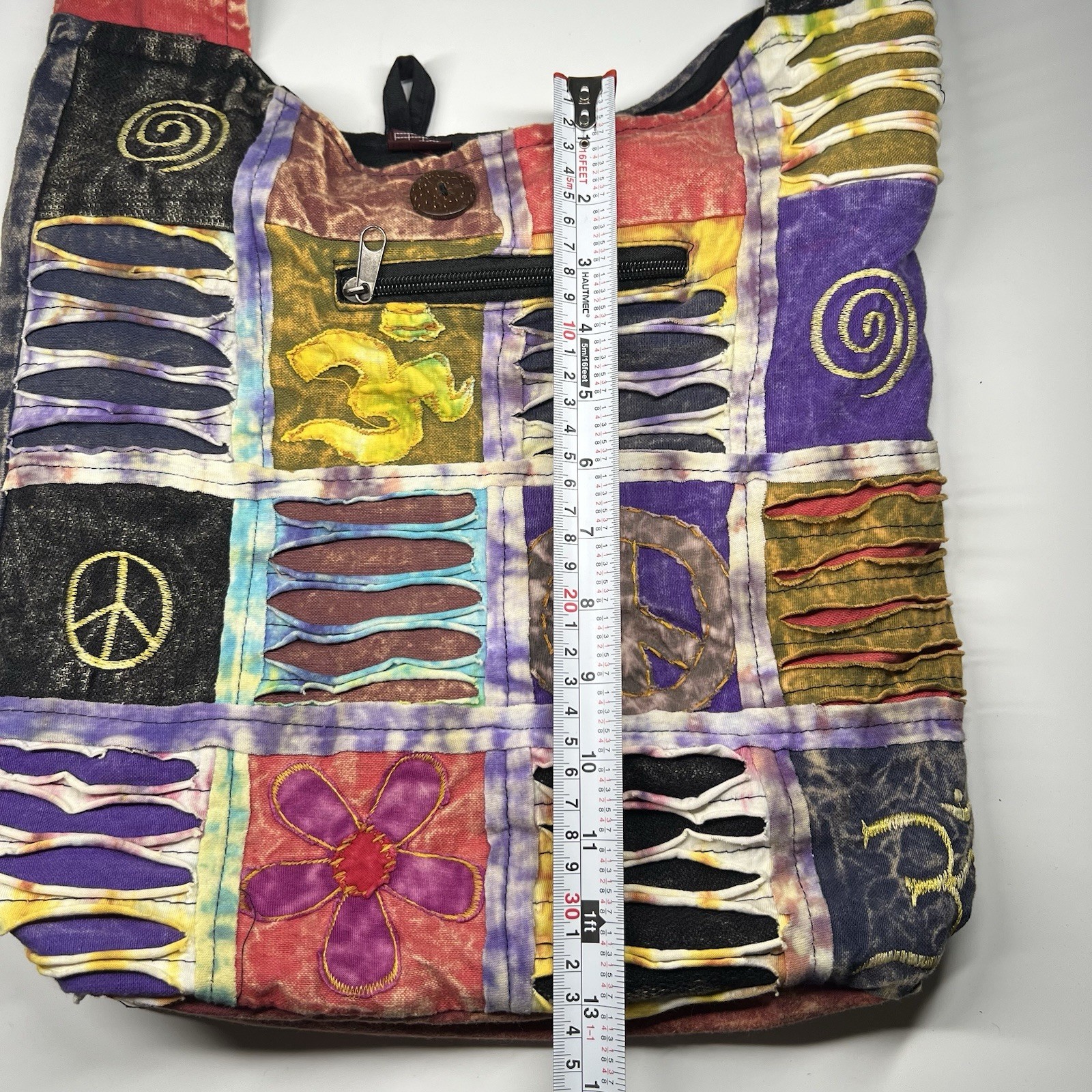 KPC Boho Hippie Patchwork Crossbody Shoulder Bag … - image 16