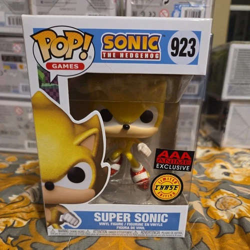 Funko Pop! Sonic the Hedgehog - Super Sonic (Chase) - AAA Anime...
