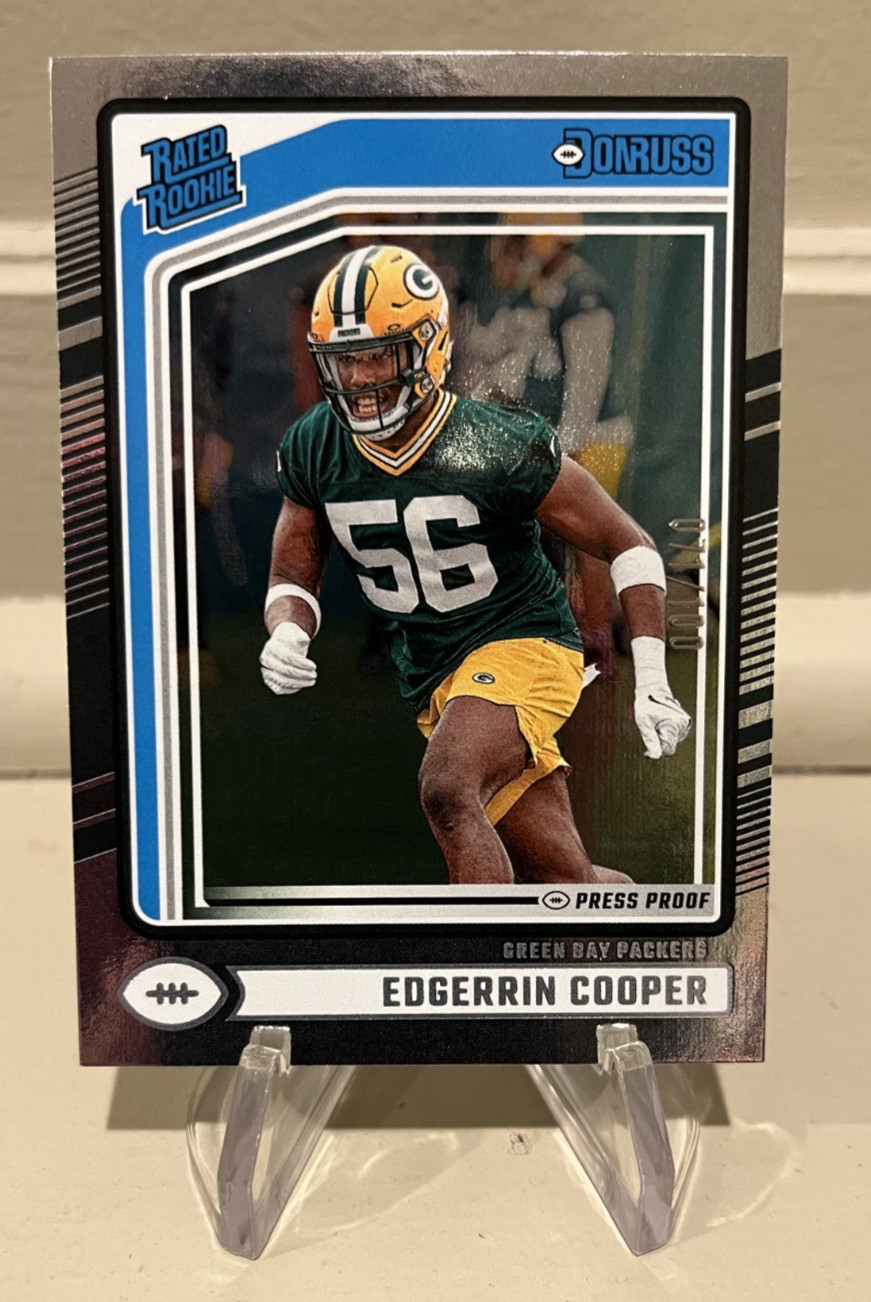 2024 Donruss - EDGERRIN COOPER /100 Silver Press Proof Rated Rookie Card RC