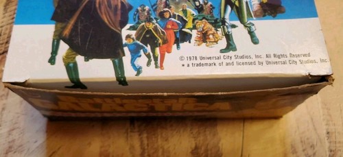 1978 BATTLESTAR GALACTICA EMPTY WAX CARD PACK BOX Topps w/Orig. Wrappers - Picture 4 of 13