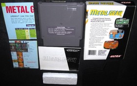 Metal Gear (Nintendo NES, 1988) Complete in Box CIB