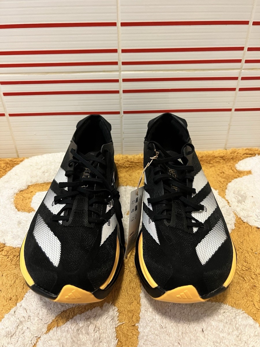 Men 12 Adidas Adizero Adios Pro 3 M Core Black Zero Metallic Shoes