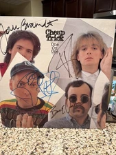 Cheap Trick One On One LP Originally Autographed By 4 Members