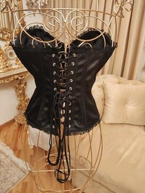 Agent Provocateur / M / Black Lace Corset Bustier 