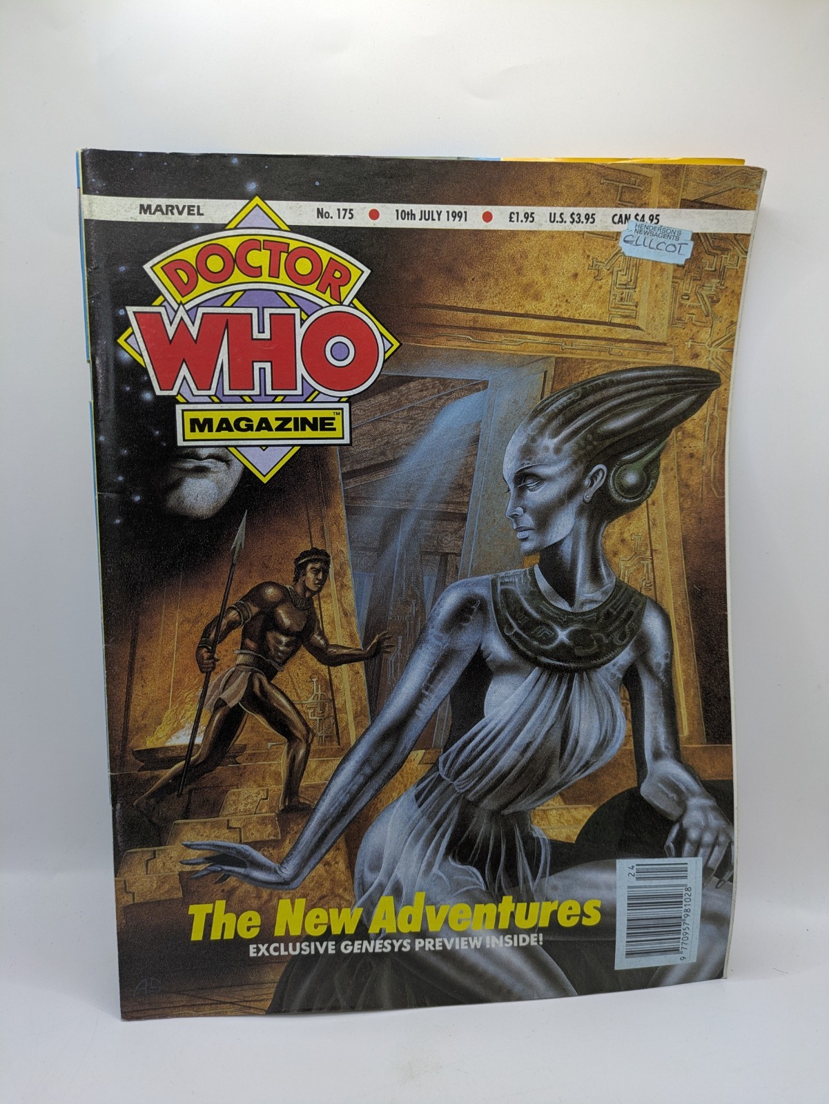 Doctor Who Magazine No 175 July 1991 The New Adventures Genesis