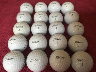 20 Titliest Pro V 1 Golfbälle Grade Pearl