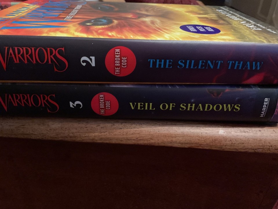 warrior cats erin hunter the broken code,book 2 and 3 .hardbacks. | eBay UK