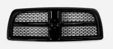 For 2010-2018 Dodge Ram 2500 3500 Front Upper Grille Gloss Black Replacement New For 2010-2018 Dodge Ram 2500 3500 Front Upper Grille Gloss Black Replacement New