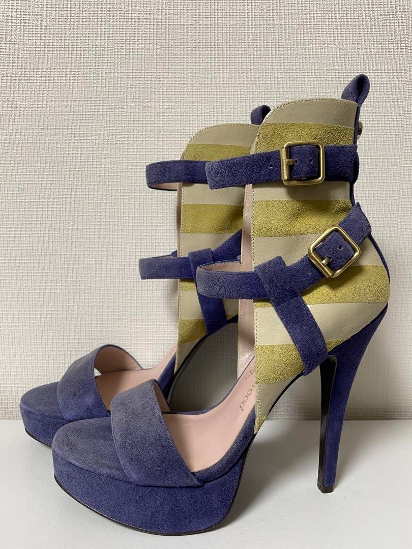Vivienne Westwood Designer Heels suede Pumps Women US 6/EU 36 rare