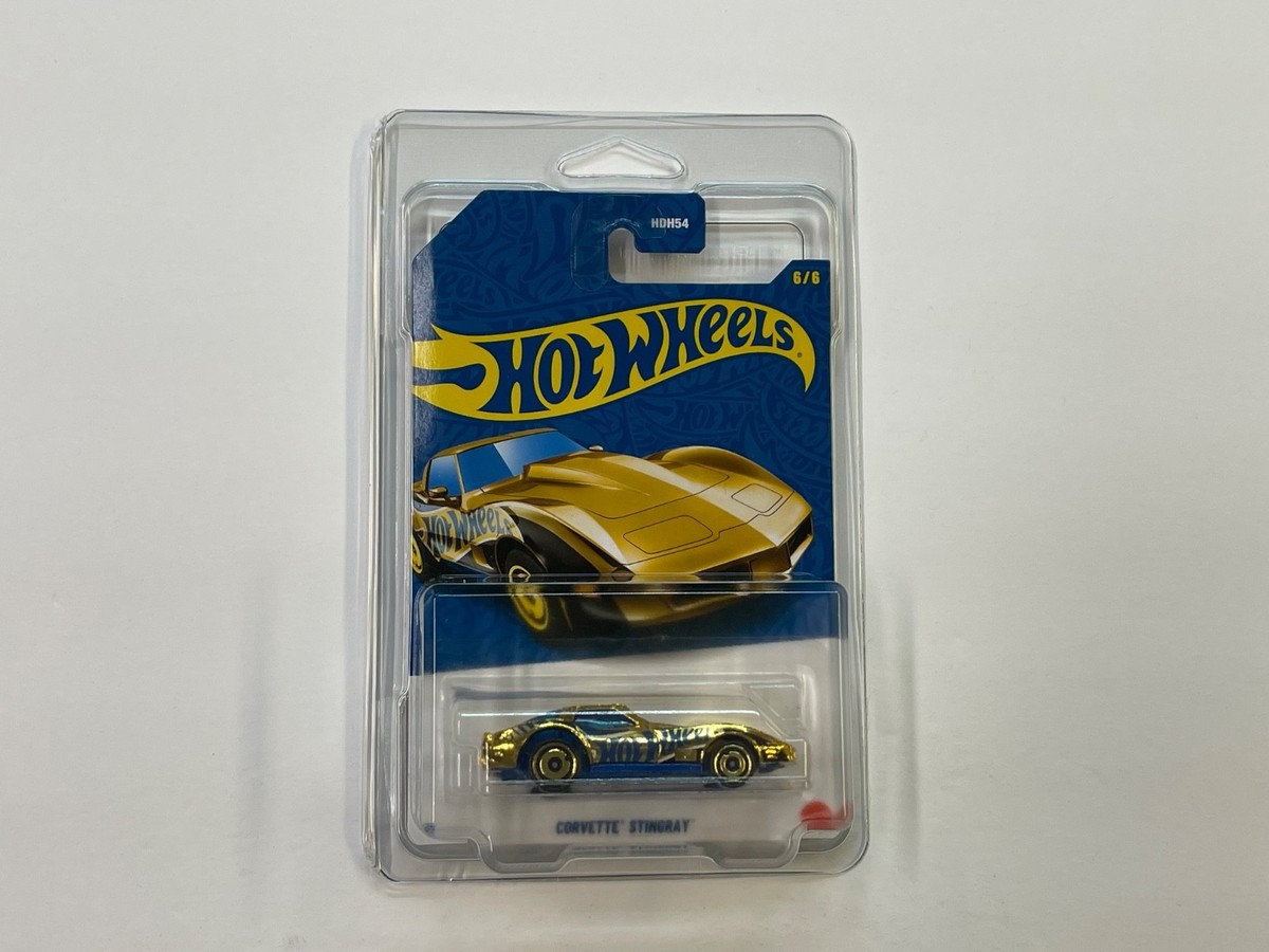 2025 HOT WHEELS 58TH ANNIVERSARY CHASE CORVETTE STINGRAY COLLECTOR