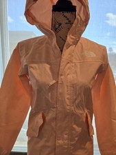 YOUTH Northface Rain Jacket Light Orange Size Medium 10/12