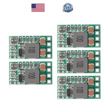 5Pcs 5V Regulator Module Mini DC-DC 4.2-24V to 5V 3A Step Down Power Supply M...