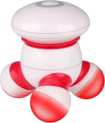 Cotsoco Mini-Handmassagegerät, tragbar, vibrierend, mit LED-Licht, ideal für