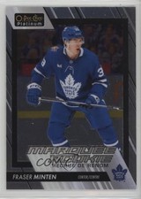 2023-24 O-Pee-Chee Platinum Marquee Rookies Fraser Minten #296 td2