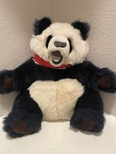 Vintage 1985 Dakin 16  Panda Plush Black And White