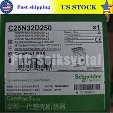 1PCS New Schneider C25N32D250 NSX250N 50KA AC 3P3D 250A 2.2