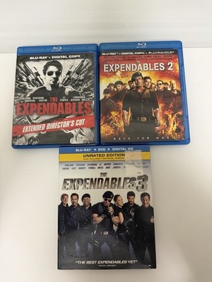 The Expendables 1, 2 & 3: 3-Film Collection Blu-ray
