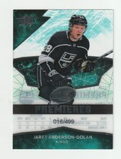 2018-19 Upper Deck Ice Premieres #118 Jaret Anderson-Dolan rookie card #/499