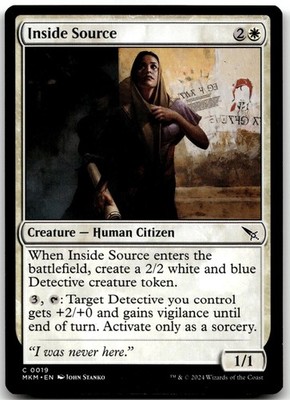 Inside Source 19 Common Murders at Karlov Manor Magic: The Gathering LP