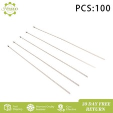 18in Metal Cable Zip Ties Stainless Steel Zip Ties 270 Lbs Self-locking 100pc 18in Metal Cable Zip Ties Stainless Steel Zip Ties 270 Lbs Self-locking 100pc